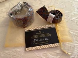 Designer Haarreif mit Seidenband (11/50)