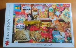 Trefl Puzzle 1000 Teile Katzen Suessigkeiten Steve Read