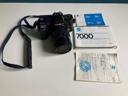 Minolta 7000 Kamera aus den 80 er Jahren