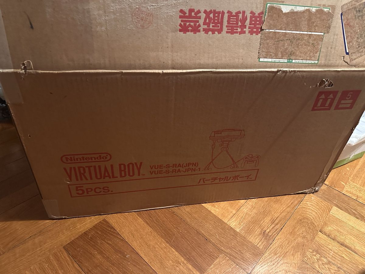 Nintendo Console: Neu !!! Virtual boy neuf never opened – Nuovo e nell'imballaggio originale da Aigle venduto da jonas1870 6