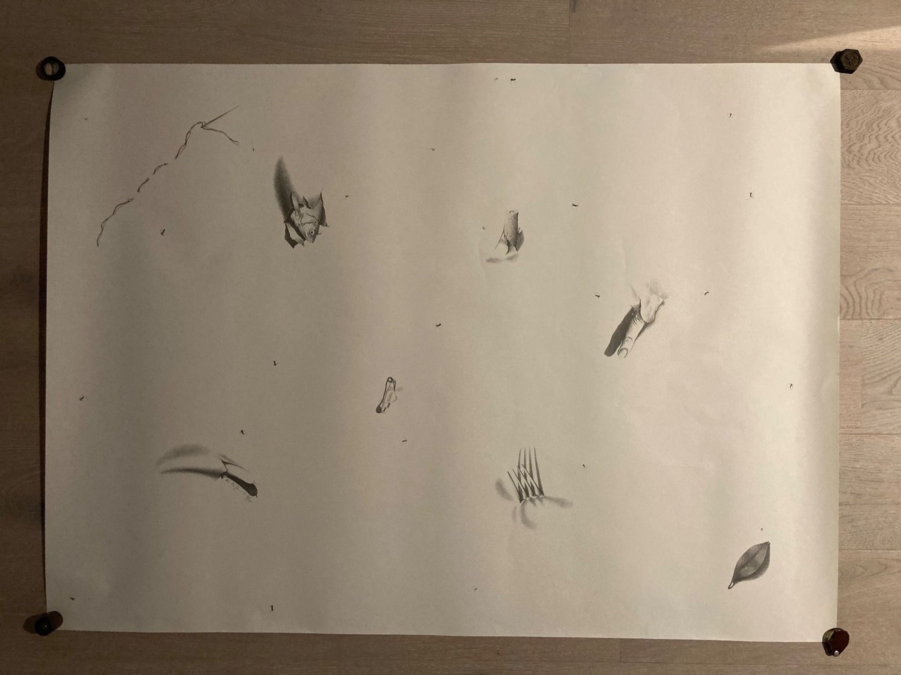 Grafica & Litografie: Alfred Hofkunst, handsigniert, gross – Usato da Rain venduto da Pic-Ass