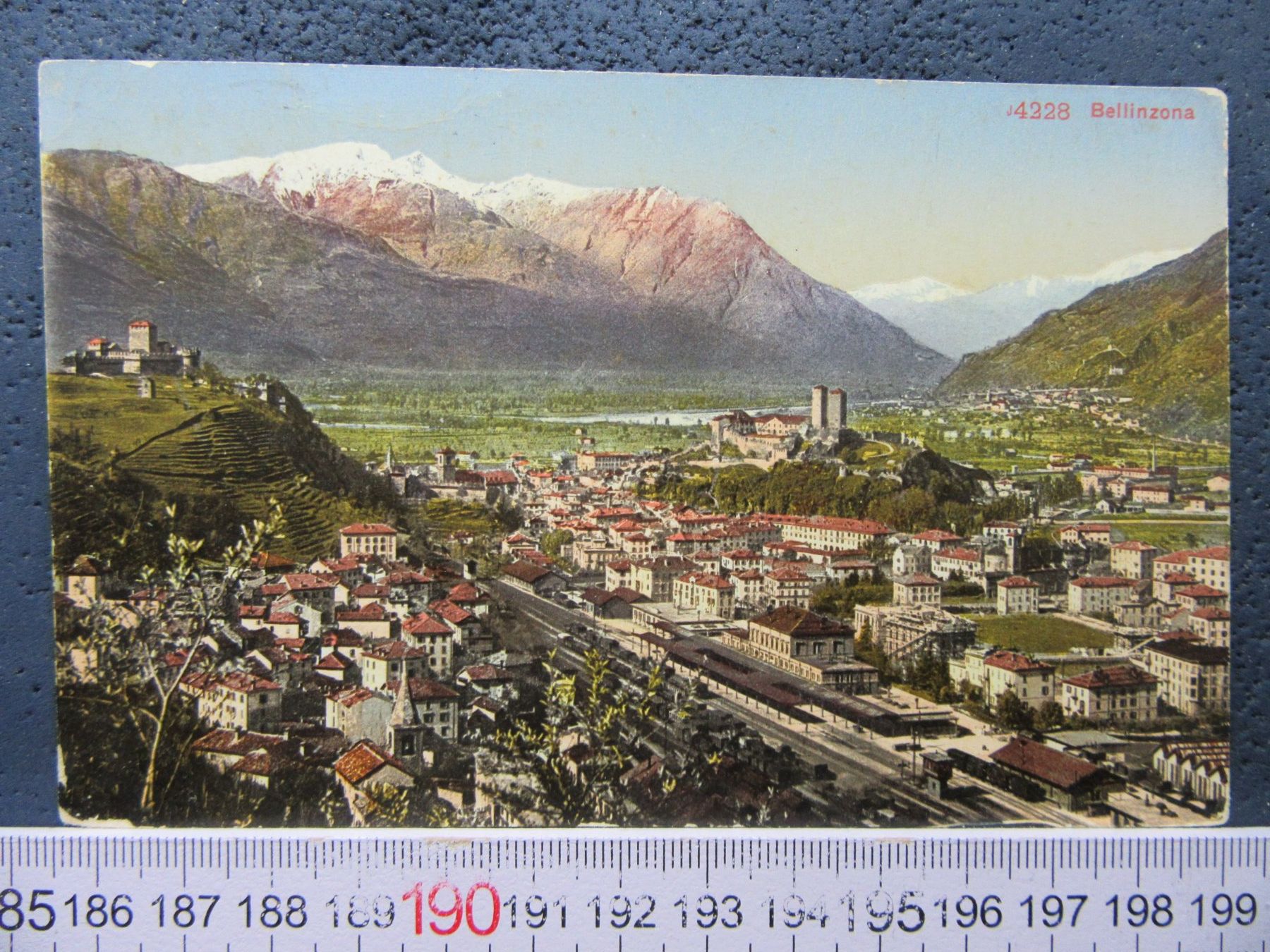 Cartoline postali: BELLINZONA 1910 TI AK – Usato da Ettingen venduto da Hausi4711