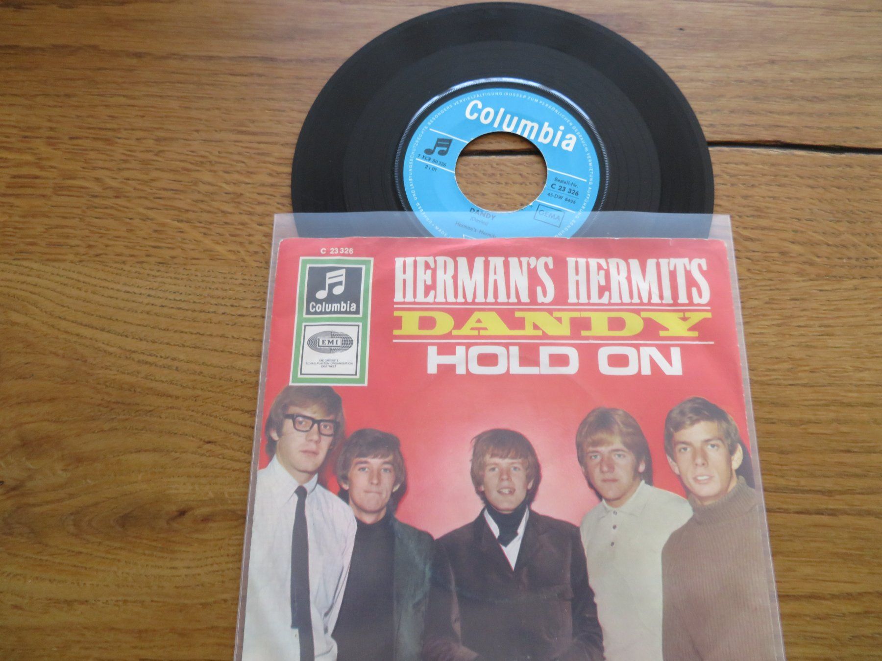 Dischi in vinile: Herman's Hermits - Dandy/Hold On Single Schallplatte Top! – Nuovo (secondo la descrizione) da Zürich venduto da max_cp5f