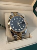 ROLEX Datejust 41, BICOLOR mit Diamanten, WIE NEU!