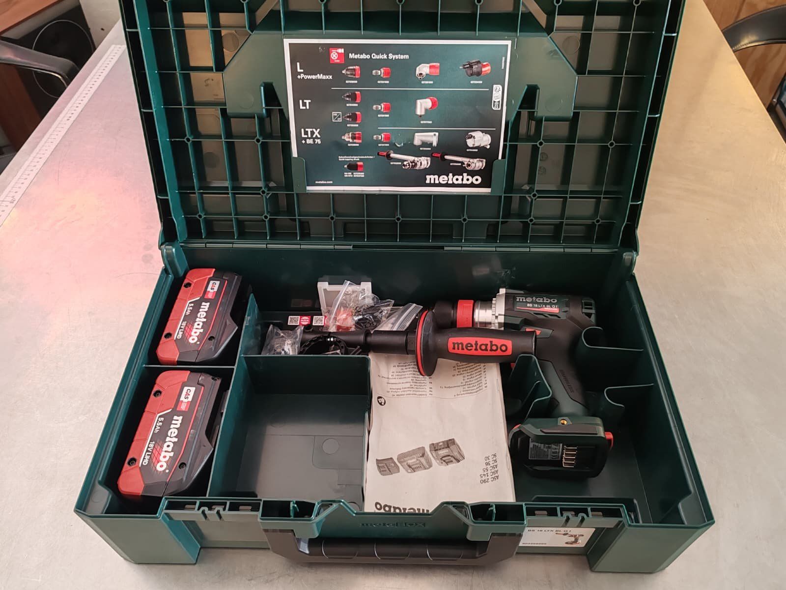 Metabo Trapani: Metabo BS 18 LTX BL Q I Akkuschrauber – Nuovo (secondo la descrizione) da Bern venduto da PrettyGood 1