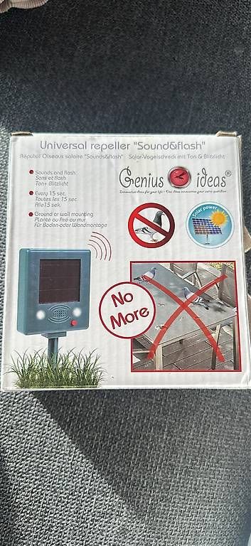 Console: Répulsif solaire oiseaux  – Usato da Grand-Lancy venduto da ssa_k59z 1