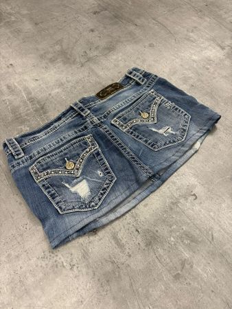 Vintage Miss Me Denim Rock (L)