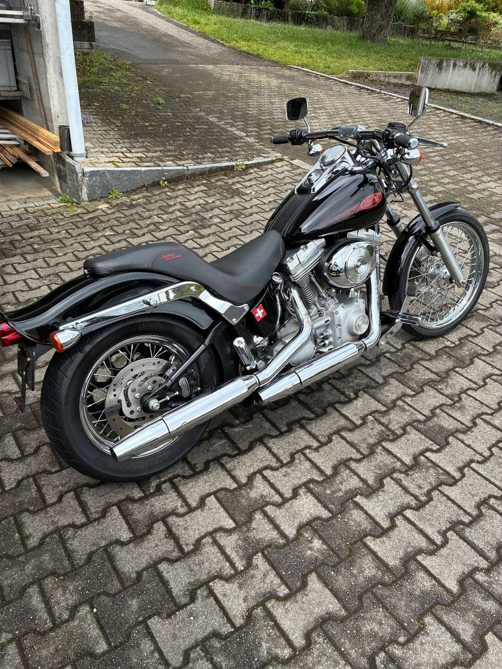 Harley-Davidson Chopper: Harley-Davidson Softail Custom, Top Zustand, JG 2002! – Usato da Brugg AG venduto da wudan010 1