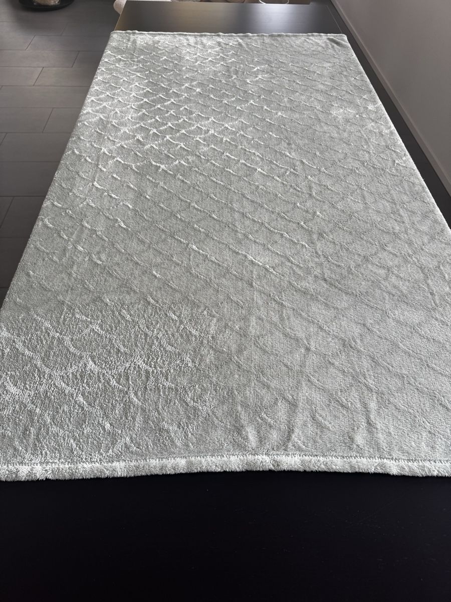Coperte: Kuschelige Decken mit Fischschuppenmuster, mintgrün – Nuovo (secondo la descrizione) da Zürich venduto da Jen10