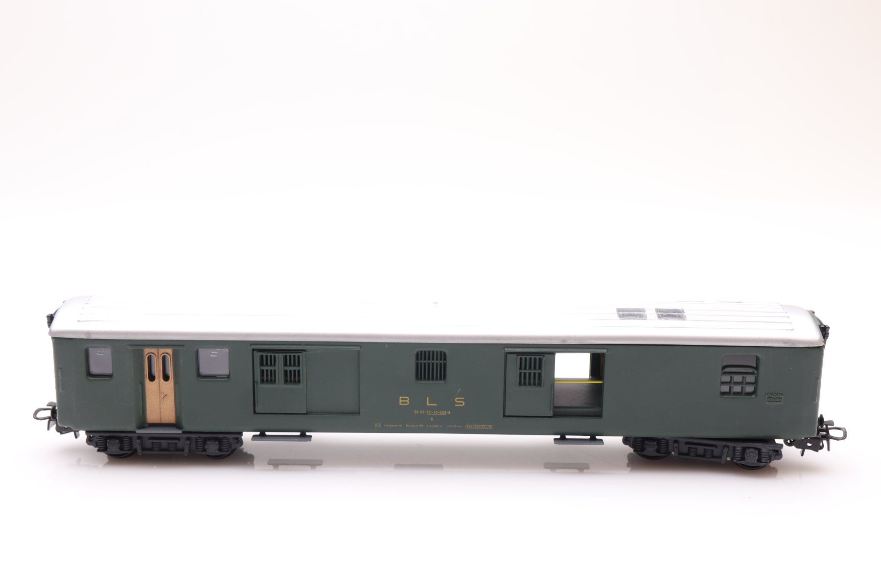 Hag Modelleisenbahnen: Hag 465 BLS Gepäckwagen AC, H0 – Gebraucht aus Ried (Muotathal) von Modellbahn.swiss 1