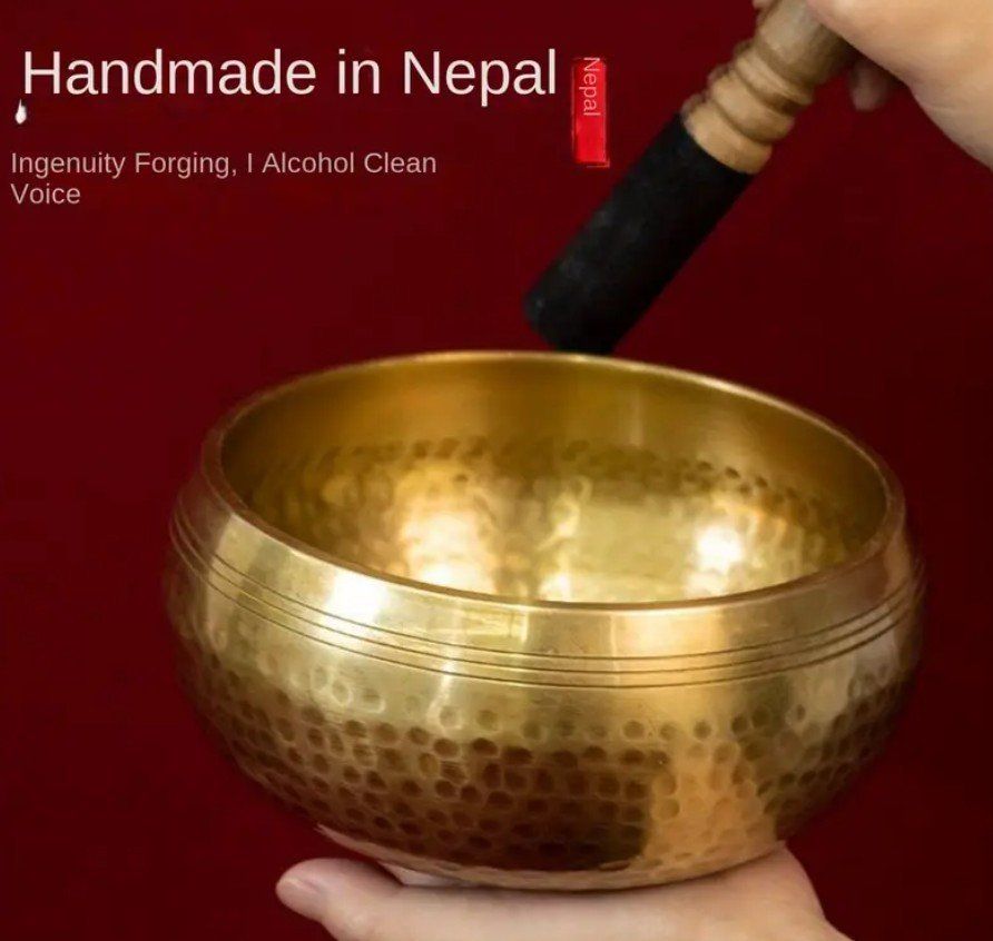 Musikinstrumente: Handgefertigte Klangschale aus Nepal - D8 cm – Neu und originalverpackt aus Zürich von Mark_Hi-Tech 1