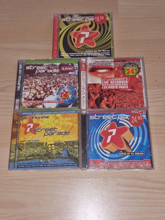 Streetparade Live Mixes 5 Cds | Kaufen Auf Ricardo