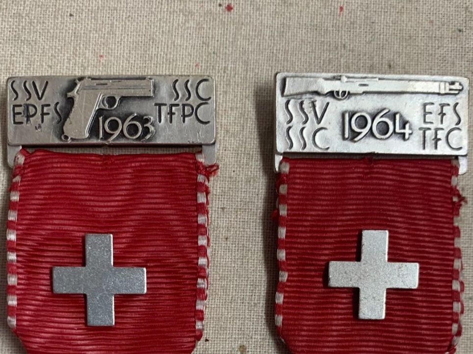 Medaillen: Medaglie di tiro - 1963 - 1964 – Gebraucht aus Sorengo von 74in 2