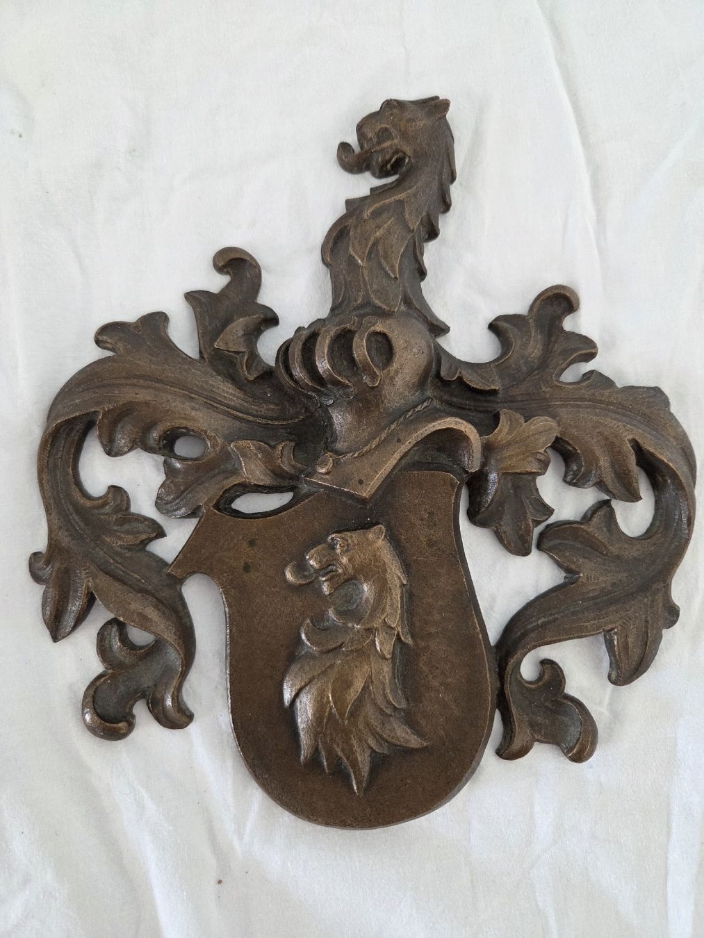 Sculture & Statue: Wappenschild Bronze  – Usato da Dietikon venduto da Allegra34