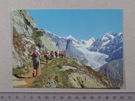 Weg zum Märjelensee, Fiescher Gletscher, Poststempel FIESCH