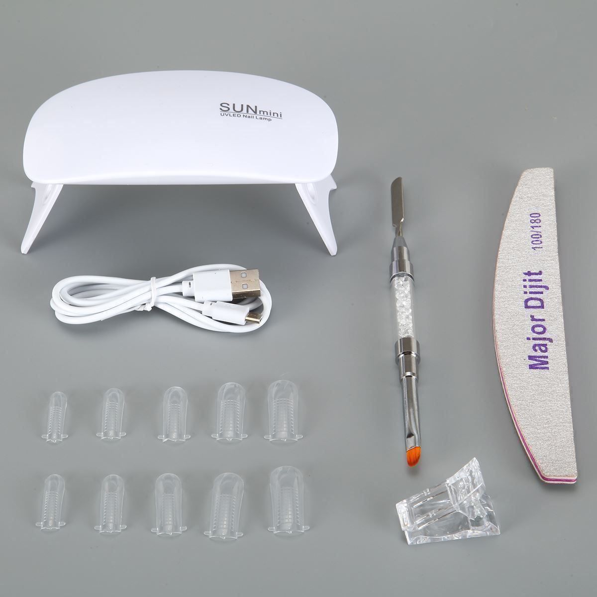Unghie finte: Nagellampe Nagelbürste mit UV Lampe – Nuovo (secondo la descrizione) da Thun venduto da coverall 2