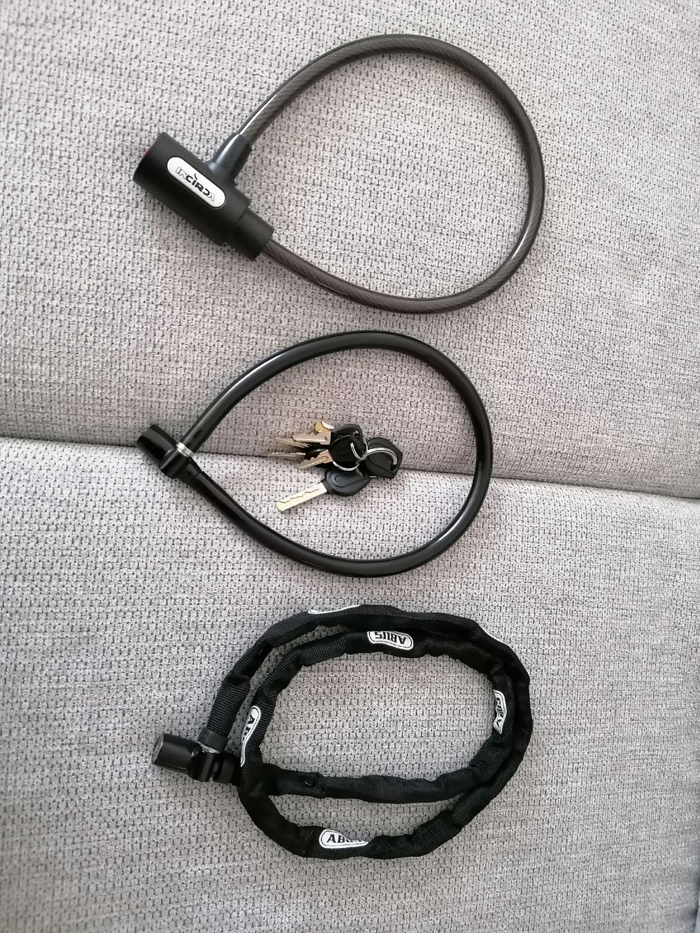 Abus Schlösser: Bicycle Locks with Keys New  – Neu (gemäss Beschreibung) aus Zürich von thesuccessnow 1