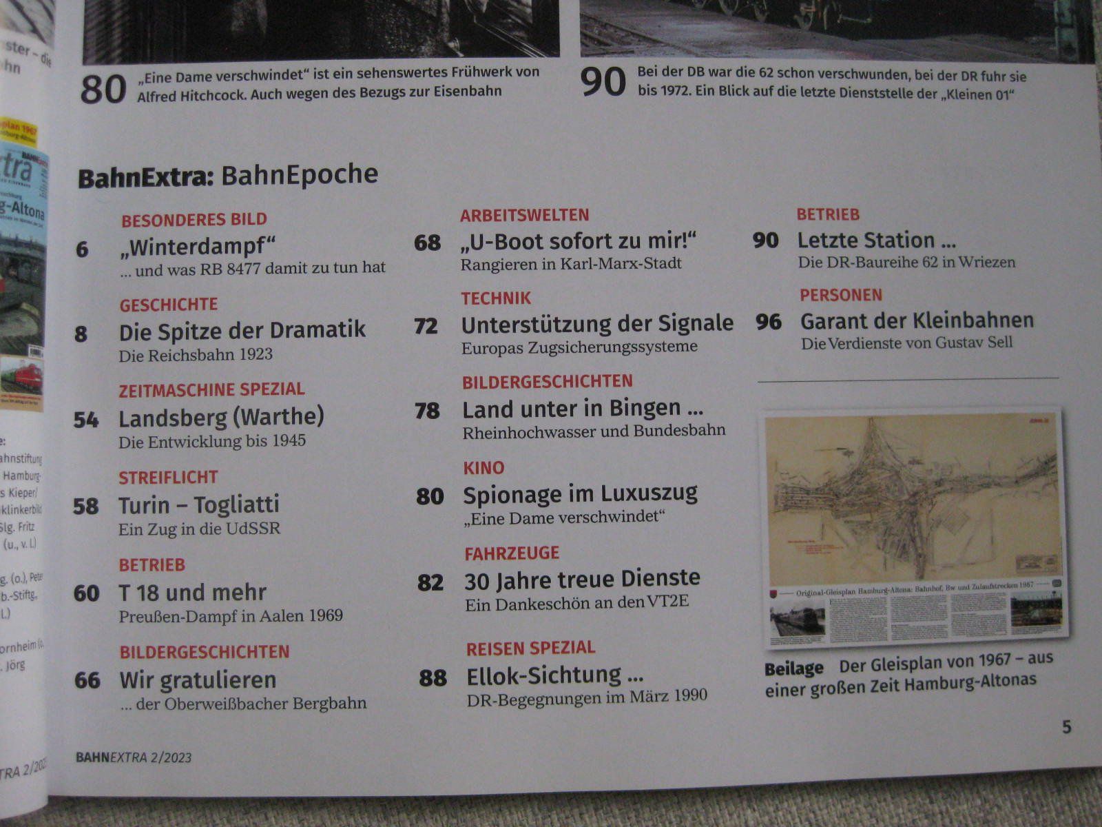 Libri: Heft BahnExtra Hamburg-Altona – Usato da Malters venduto da Marosko 2