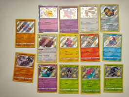 Pokemon Shiny Rare Set Sammlung Lot ab 1 chf Toxel