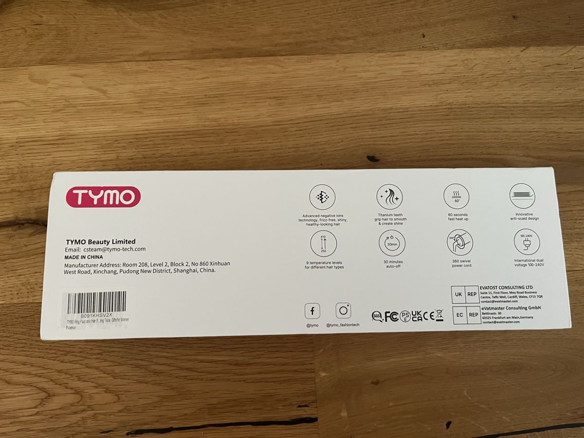 Accessori per capelli: Tymo Ring Plus Ionic Hair Straightening Comb New – Nuovo (secondo la descrizione) da Reinach BL venduto da pinklemonade 2