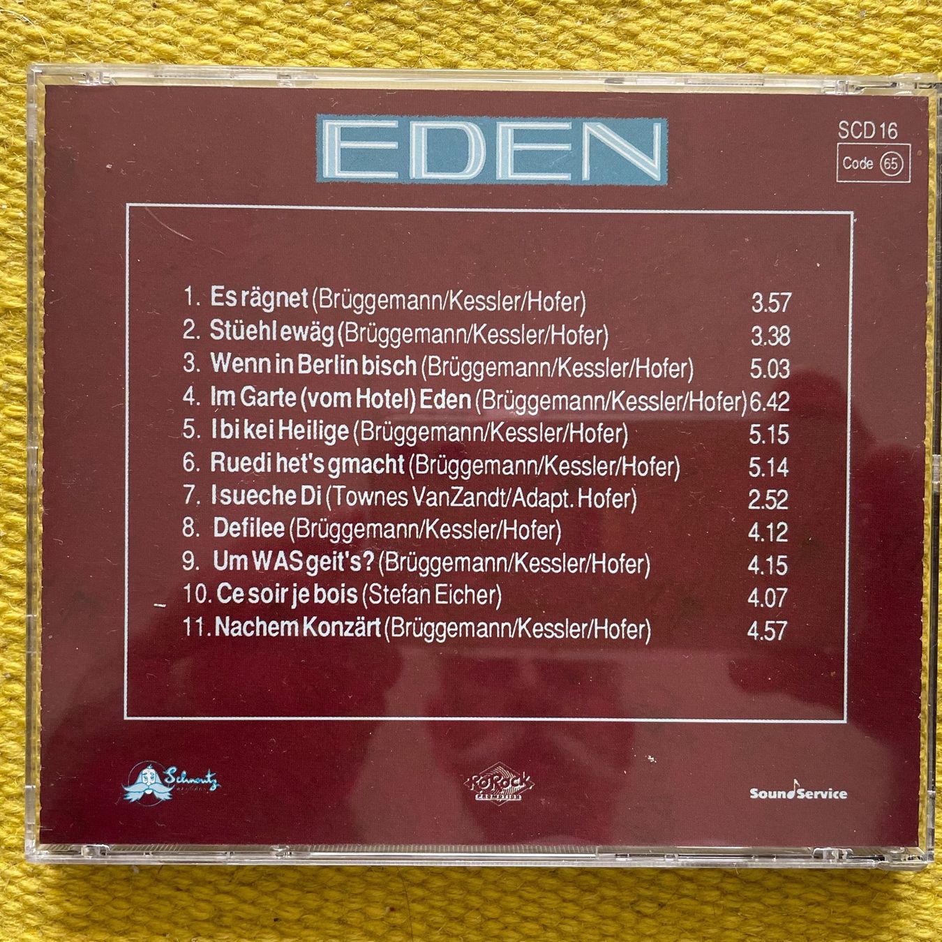 CD: POLO HOFER-EDEN – Usato da Rorschacherberg venduto da CD-Roli 1