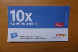Coop Superpunkte 10x auf Chipssortiment - 1.06.26 - 30.06.26