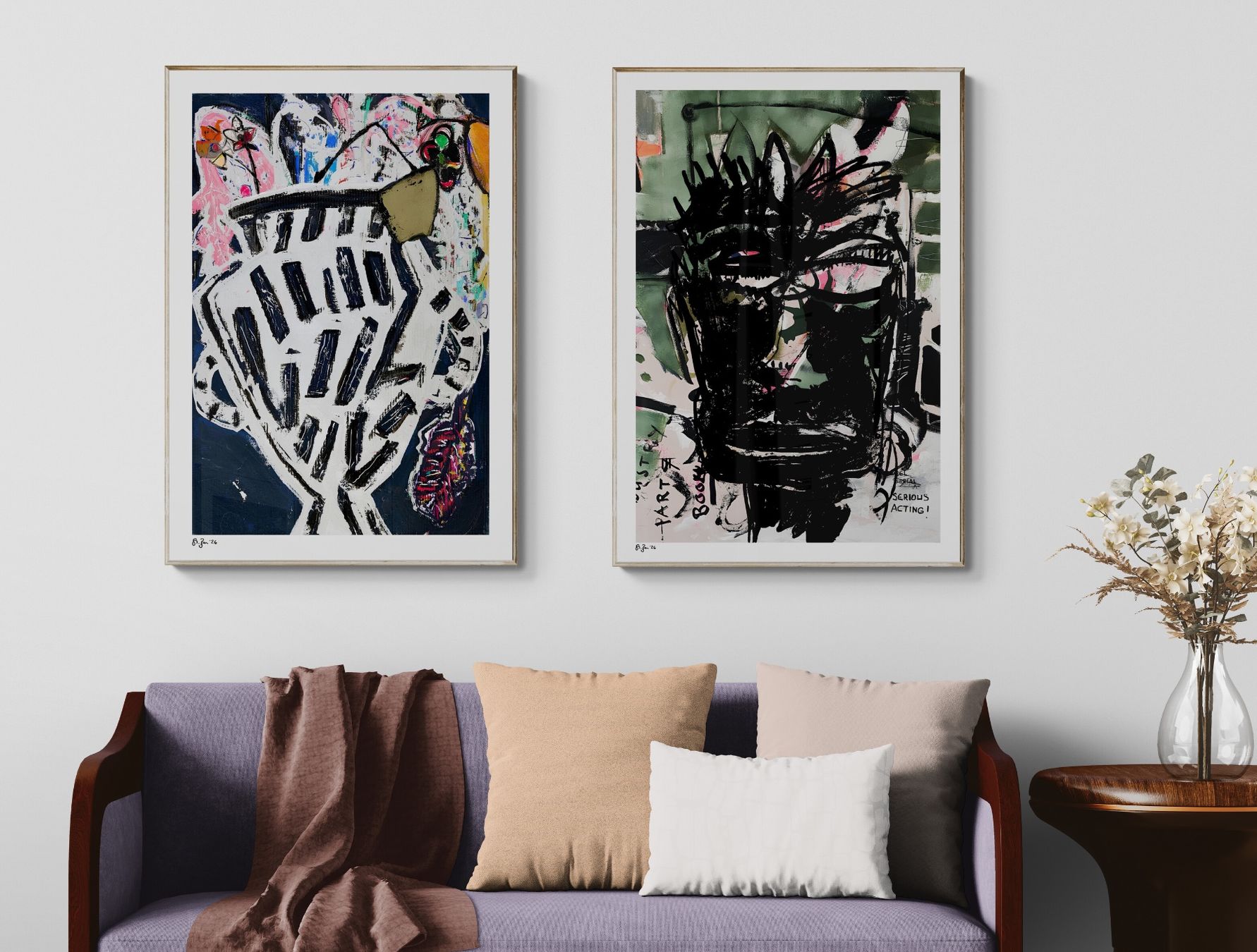 Posters & Illustrations: Kunst Stefan Bammert Modern Art Abstrakt Expressionismus – Neuf (Voir description) à St. Niklausen LU par Stefan_Bammert_Art
