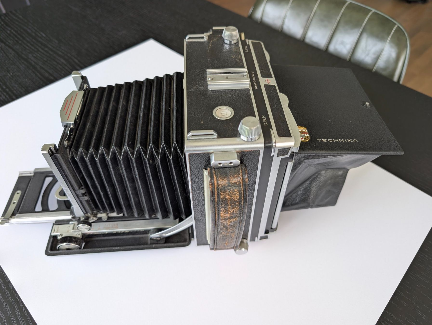 Linhof Fotocamera: Linhof Technika III 4x5 Feldkamera - Body – Usato da Lanzenneunforn venduto da DerLichtbildner 4
