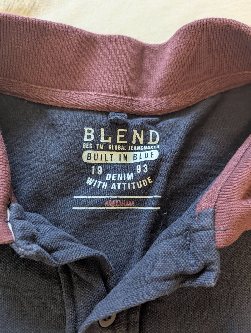 Magliette Polo: Polohemd Blend dunkelblau Grösse Medium – Usato da Basel venduto da tla_ypl2 1