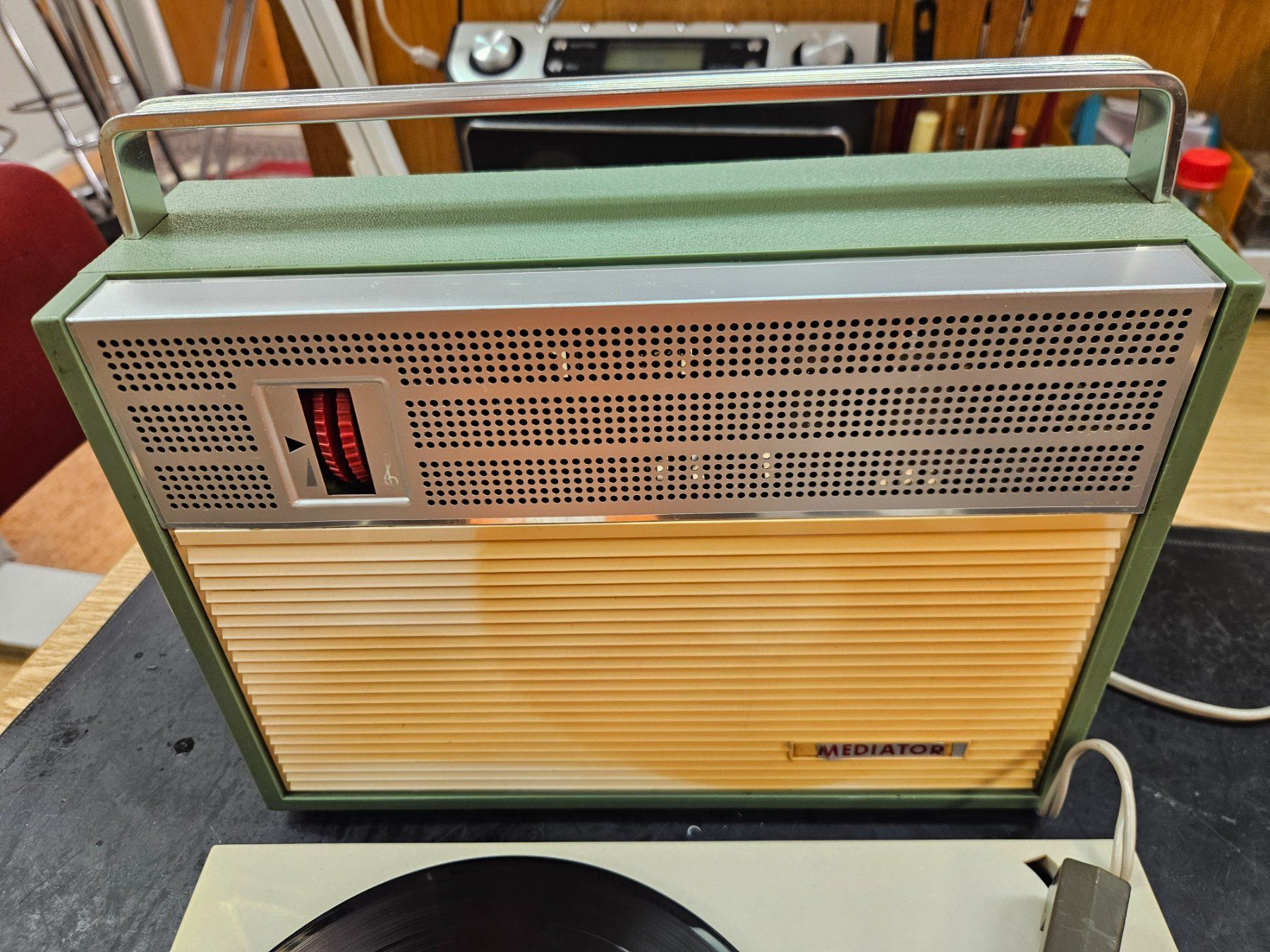 Philips Giradischi: Kofferplattenspieler Philips Mediator – Usato da Herzogenbuchsee venduto da phonowelt 1