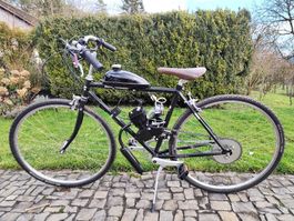 Motorisiertes Fahrrad, 80cc 2-Takt Benzinmotor