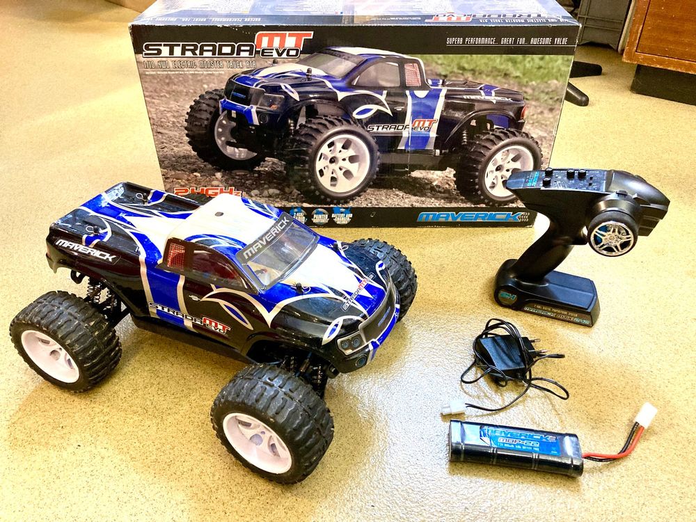 Maverick Strada MT Evo 1/10 RTR Electric Monster Truck RC | Kaufen auf ...