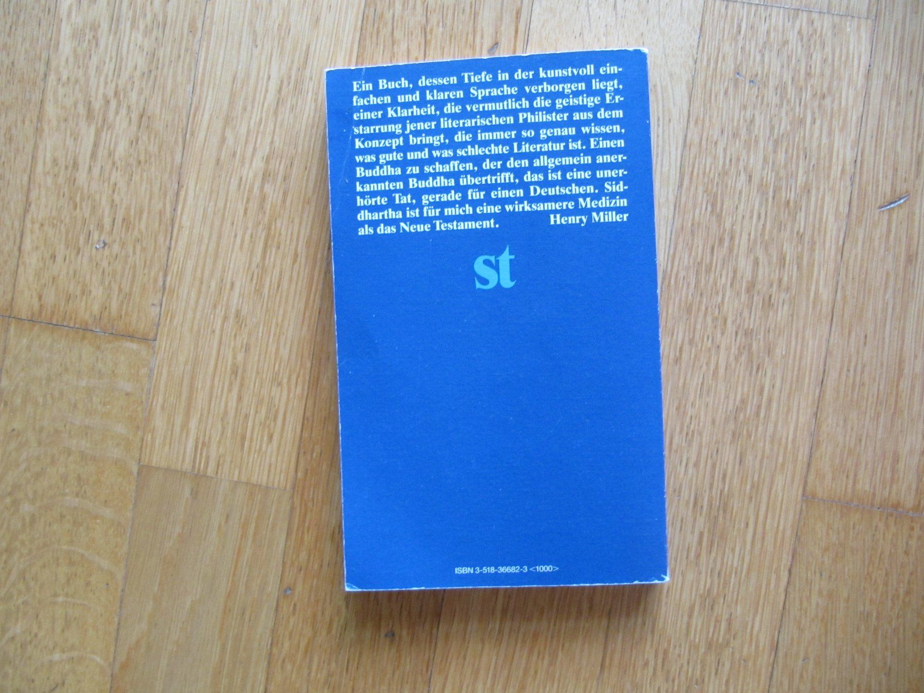 Bücher: Siddhartha / Hermann Hesse – Gebraucht aus Würenlos von Carabella0 2