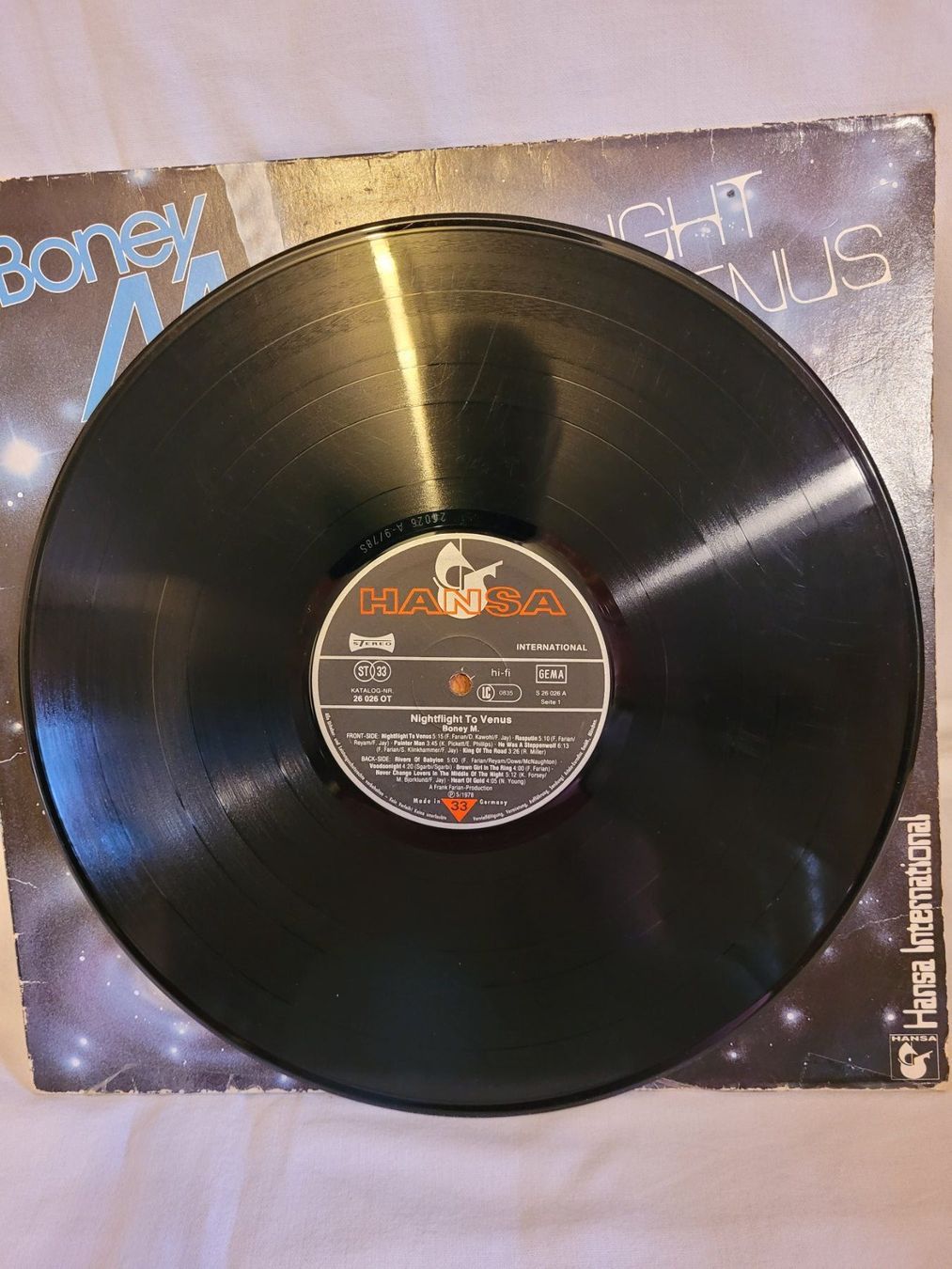 Schallplatten: Vinyle Boney M. - Nightflight to Venus 33T – Gebraucht aus la Chaux-de-Fonds von Lampe 3
