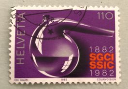 Nr.667  mit Stempel Verband der Chemischen Industrie 100 