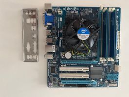Gigabyte GA-B75M-D3H + Intel Core i3-3220 + 4GB DDR3 ab 1.-
