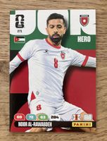Fussballkarte Panini Noor Al-Rawabdeh Jordan Hero 271