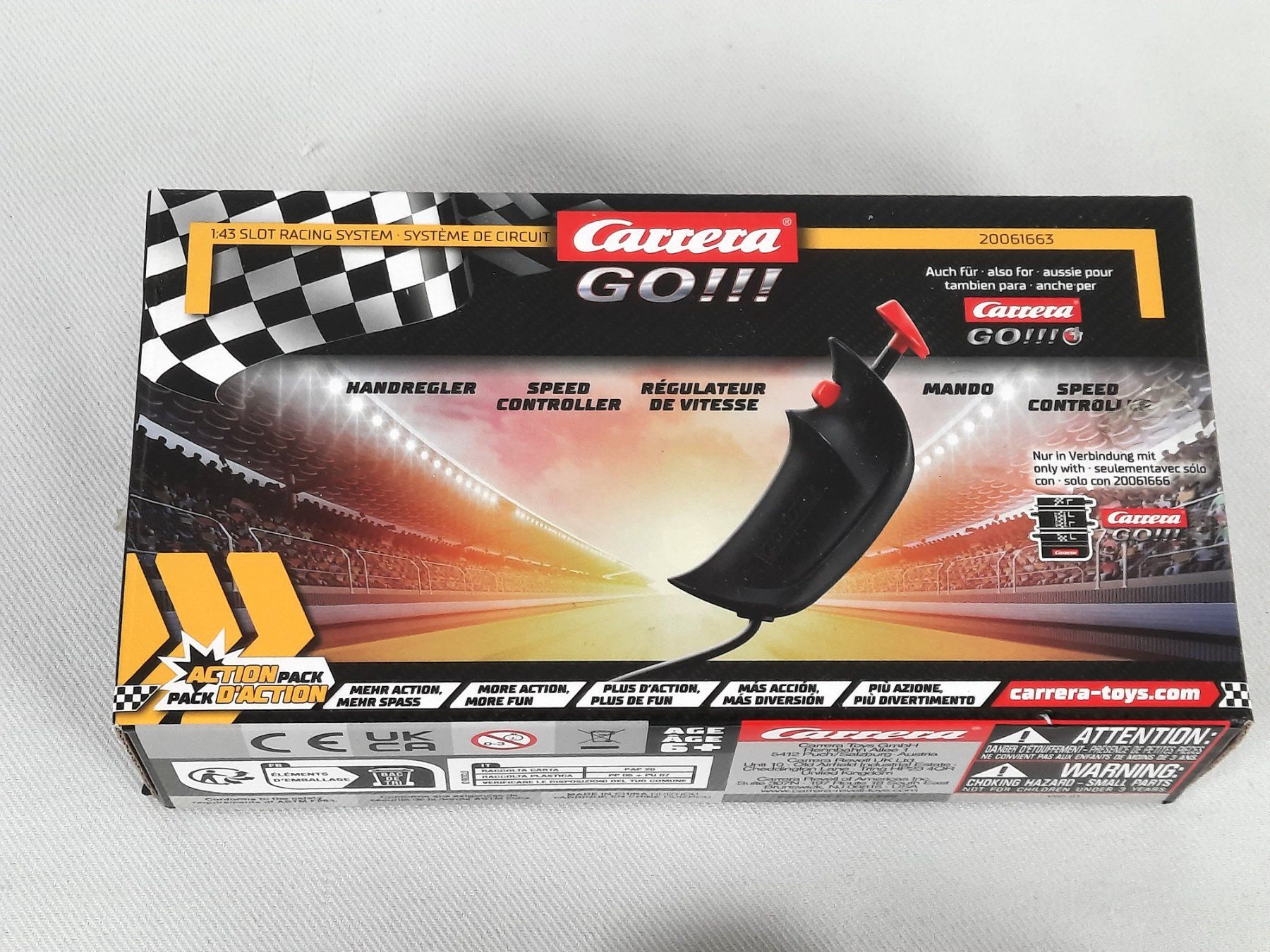 Carrera Piste: CARRERA Elektronischer Handregler – Nuovo (secondo la descrizione) da Beinwil am See venduto da Restwert_Beinwil 1