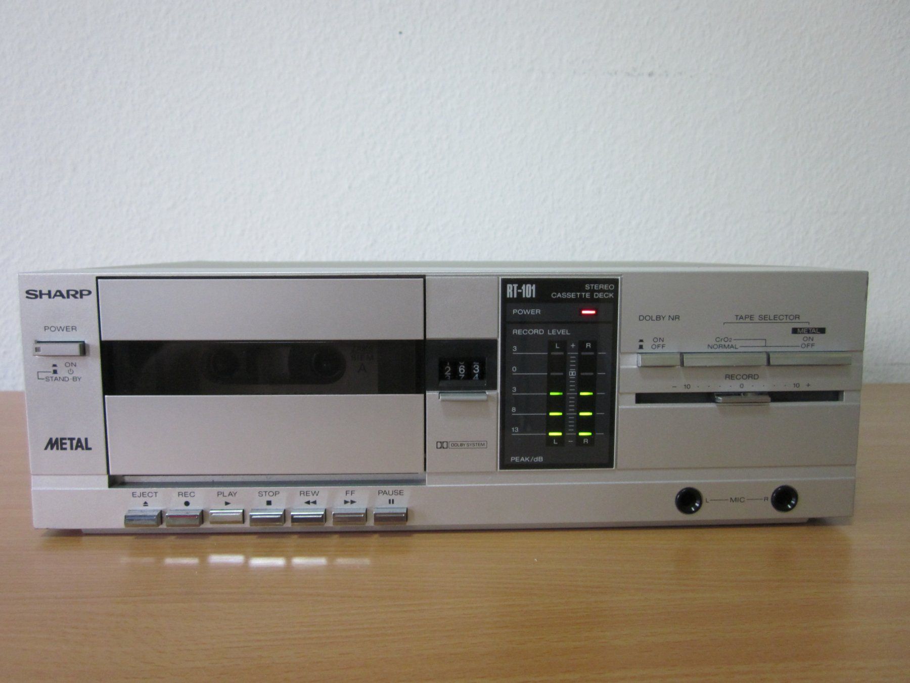 Sharp Lettore multimediale & Streamer: Sharp - RT-101H (classic 1983) Lecteur K7 – Usato da Epalinges venduto da Batis82