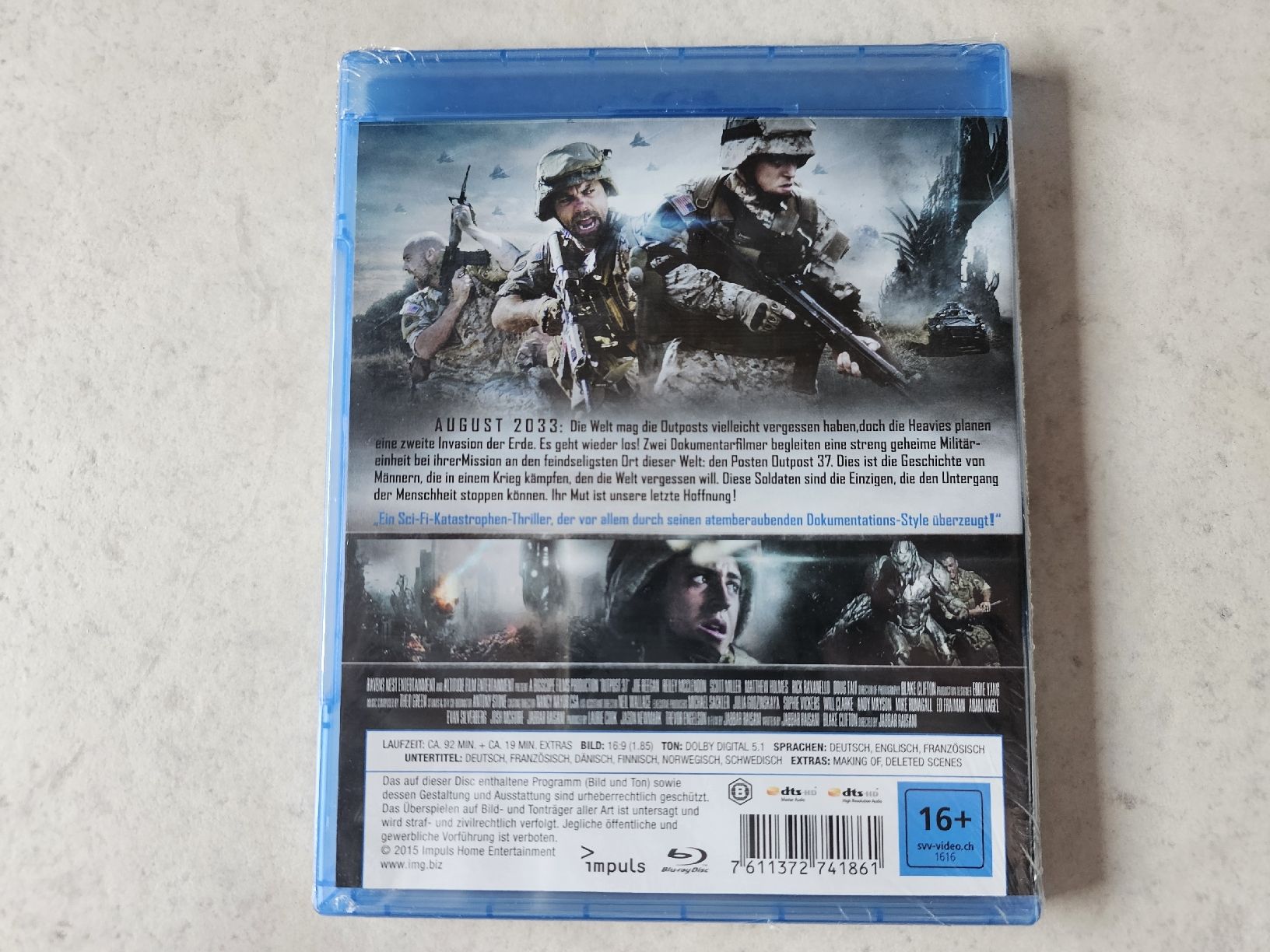 Tutti i DVDs: Outpost 37  /  Bluray Fabrikneu – Nuovo e nell'imballaggio originale da Schneisingen venduto da backstore24 1