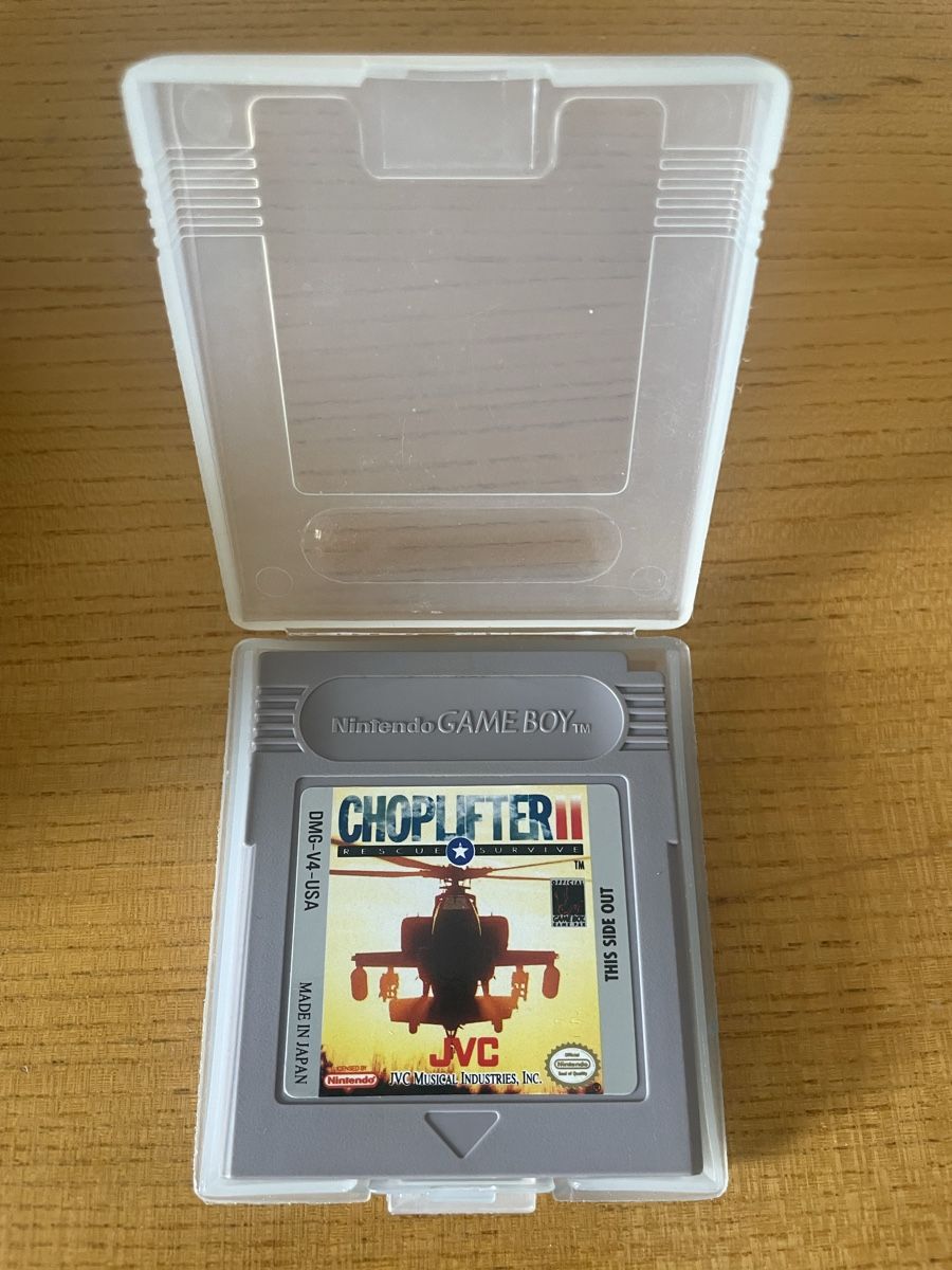 Nintendo Giochi: Jeu Nintendo Game Boy Choplifter II – Usato da Fribourg venduto da Mymikrakra01