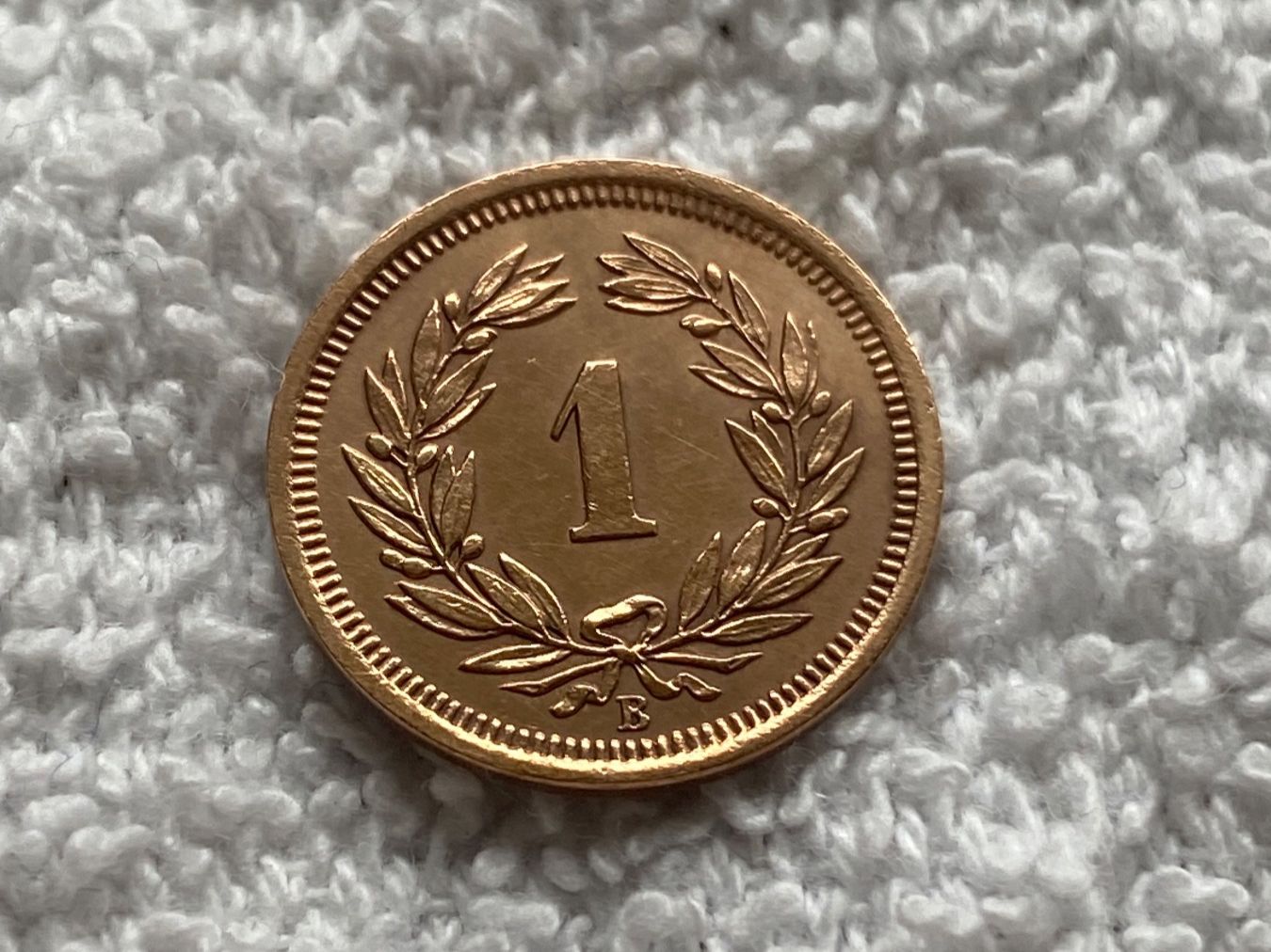 Tutti le monete: 1 centime/rappen 1919 – Usato da Nyon venduto da Ilmi09 1
