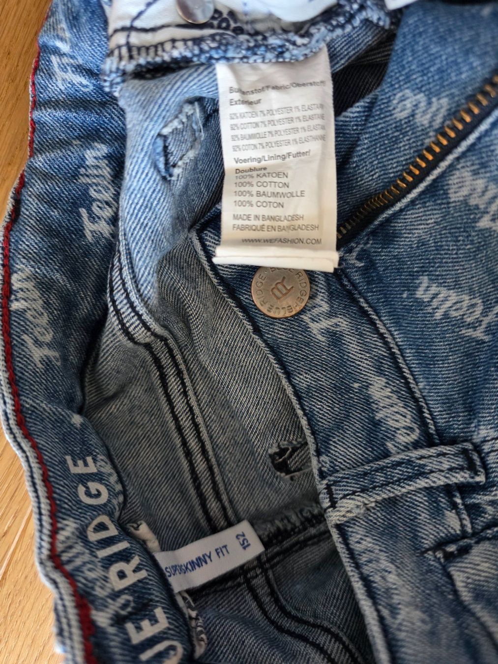We Pantaloni: Lässige Jeanshose von "Blue Ridge" Gr 152 – Usato da Richterswil venduto da Rem2011 4