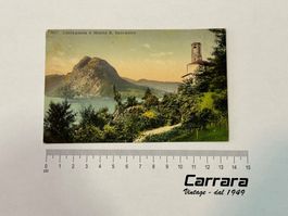 Postkarten Ticino Tessin Castagnola e S. Salvatore 1908