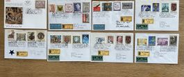 Österreich - 8 Sonderbriefe von 4411 CHRISTKINDL 1978-1986