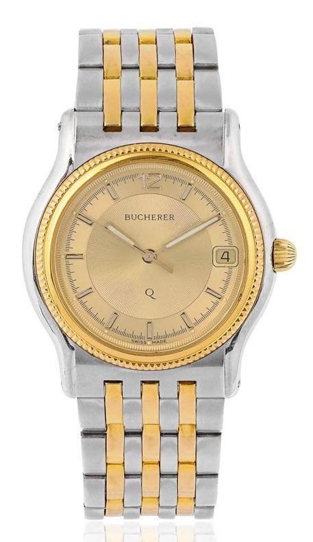 Bucherer Montres: BUCHERER  Q  montre inox, 33 mm, quartz, ref: 955.728.2 – D'occasion à Gland par aquarelle1818