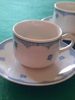 Nostalgische, ca.70jährige Espresso-Tassen, KPM-Porzellan
