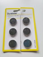6er Pack Durabase CR2032 Knopfzellen - Neu & OVP!