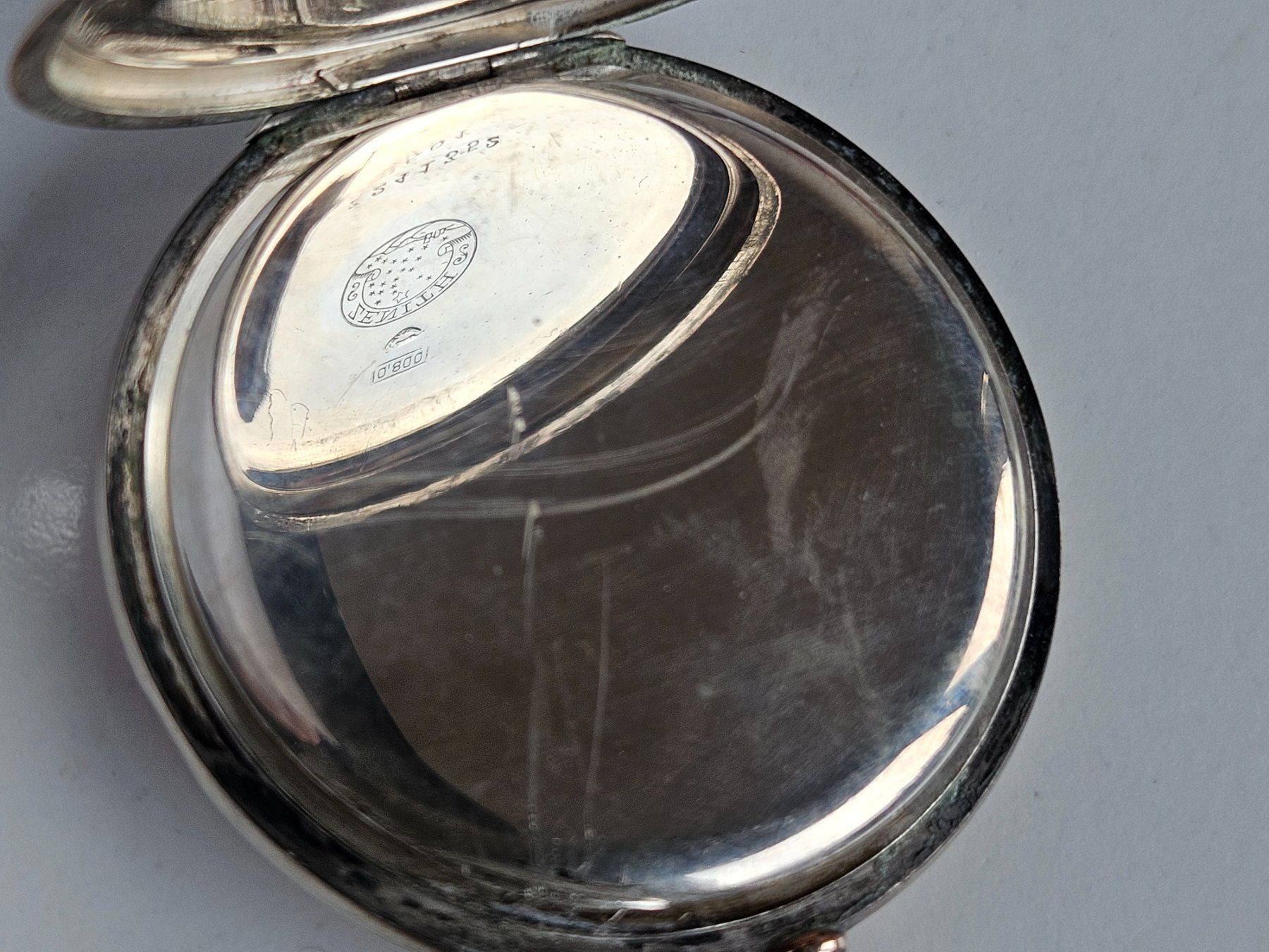 Zenith Orologi: 183 Zenith Taschenuhr Silber 0.800 Rail – Usato da Berikon venduto da mmm21 5