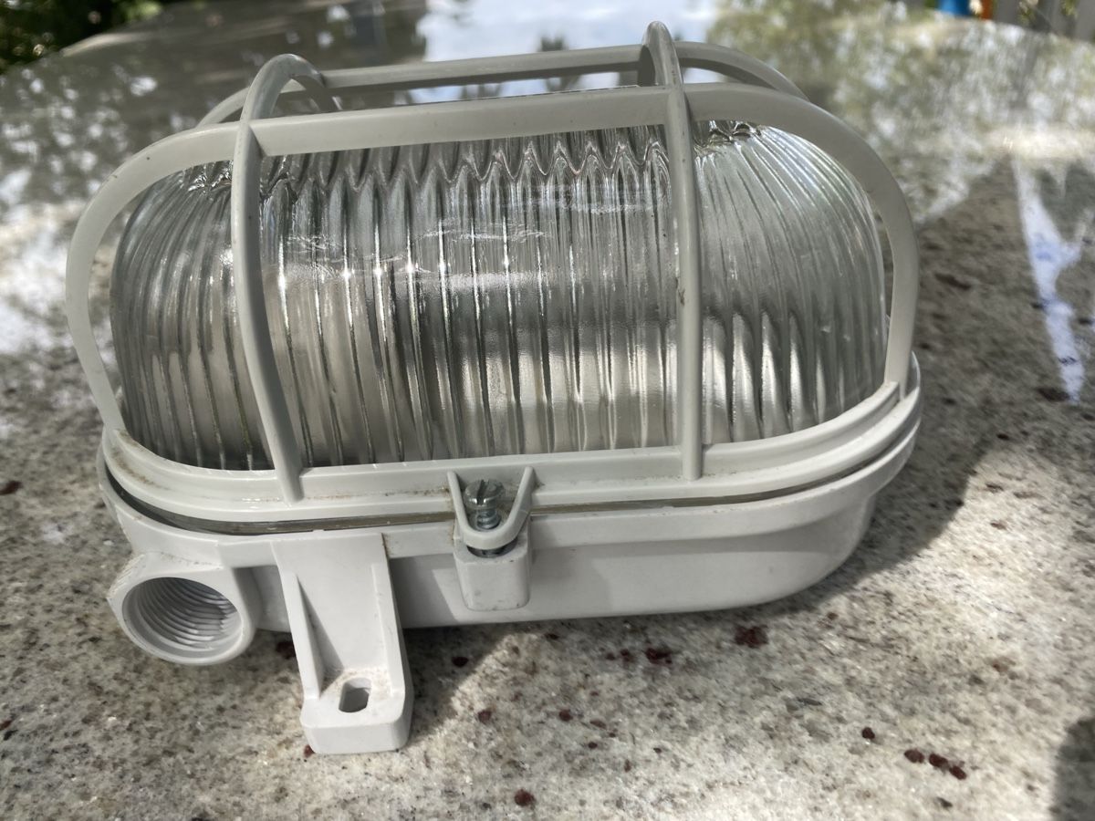 Lampen: Industrielampe rund Glas Kustoff – Gebraucht aus Bronschhofen von Tarzanspyder 5